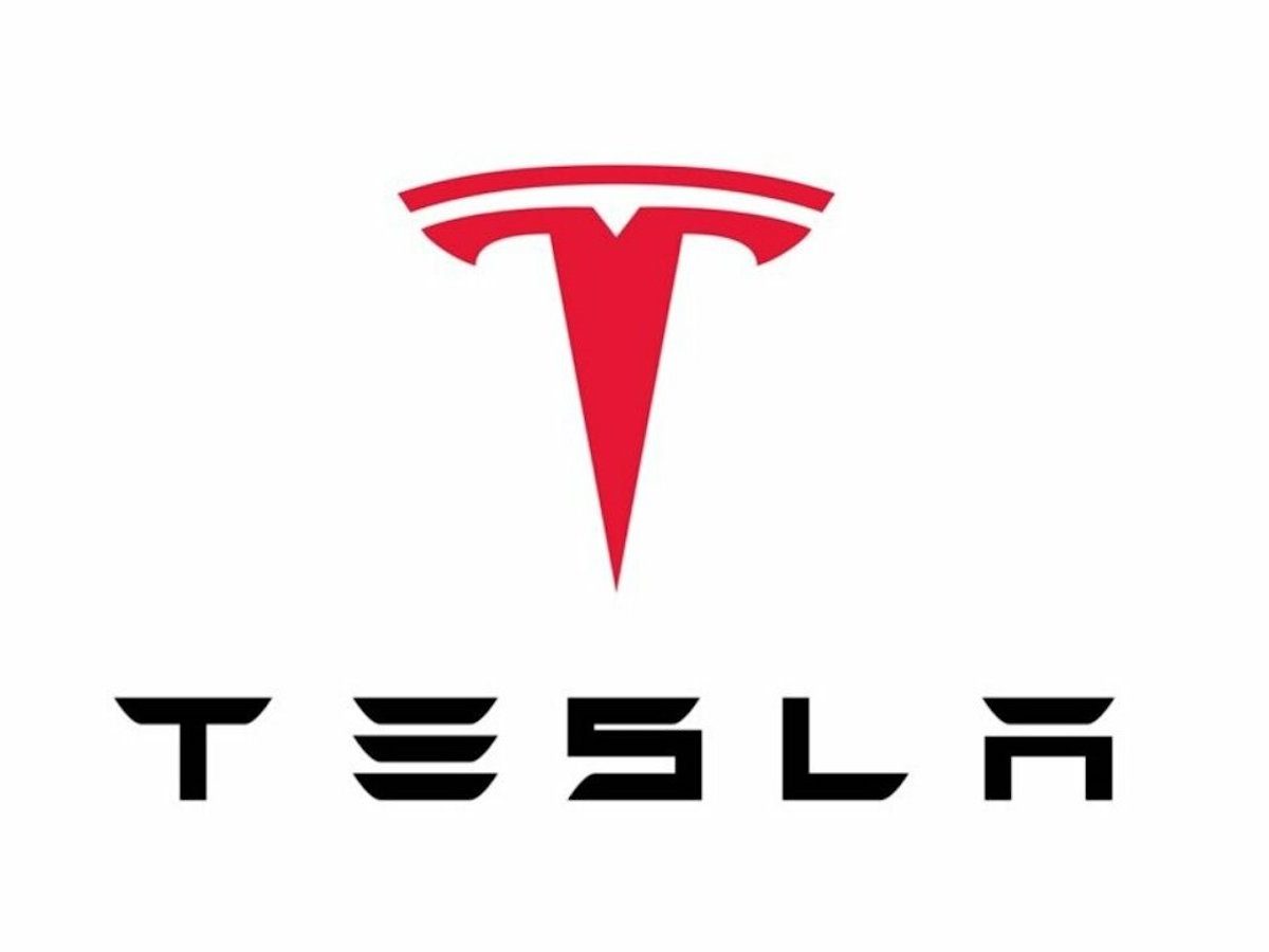 Das Logo von Tesla
