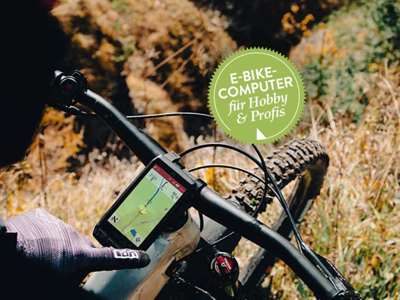 Fahrradcomputer und Navigationsgeräte für E-Bikes
