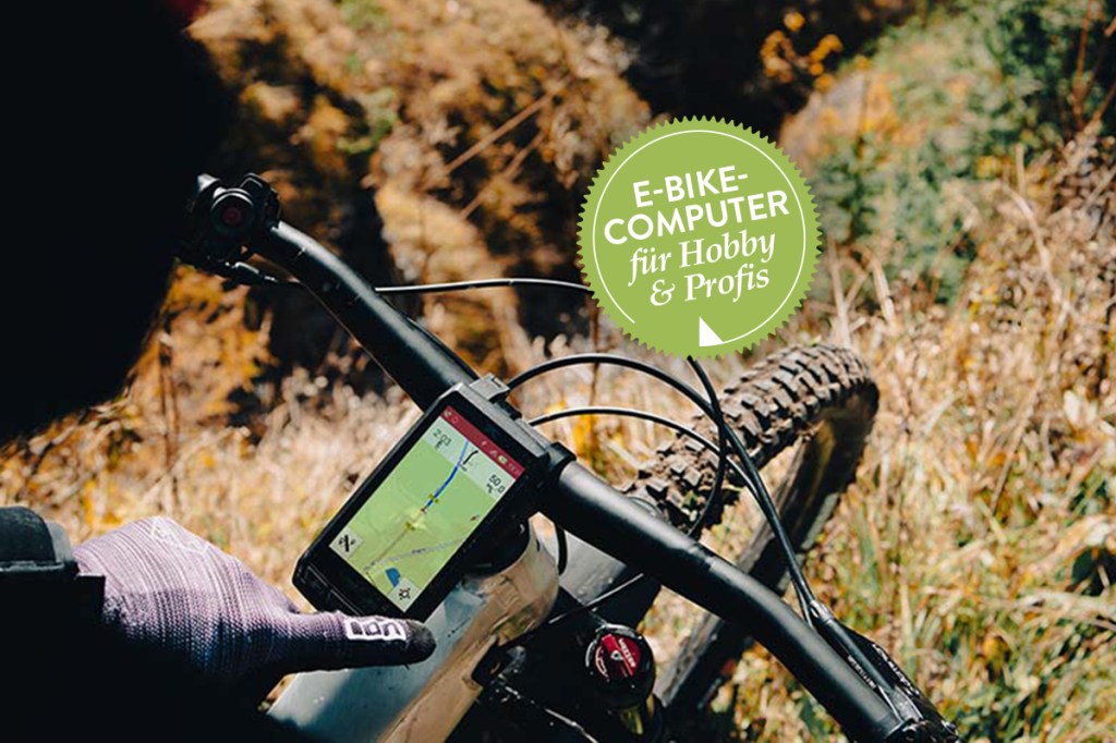Fahrradcomputer und Navigationsgeräte für E-Bikes