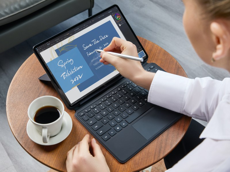 Das Notebook MateBook E von Huawei