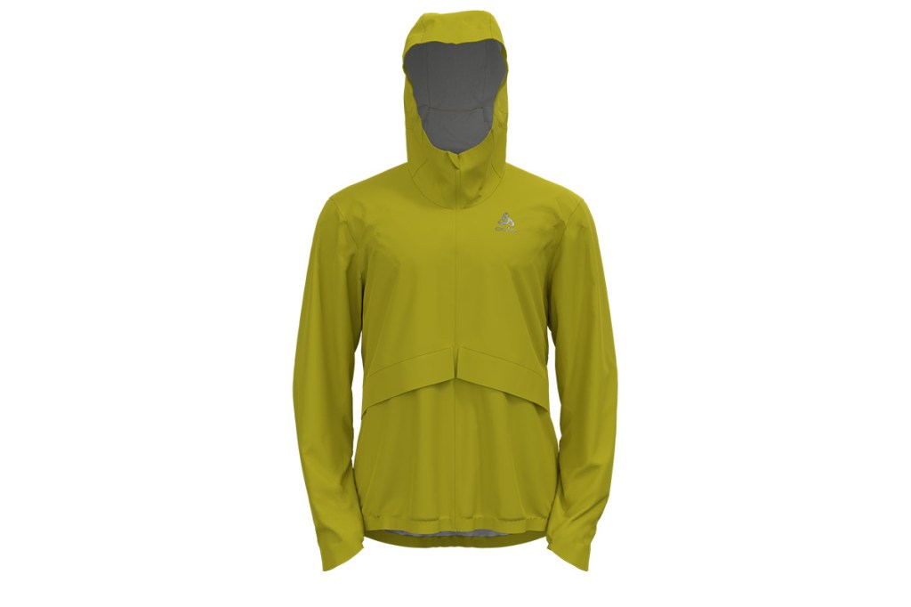 gelbe Regenjacke von Odlo