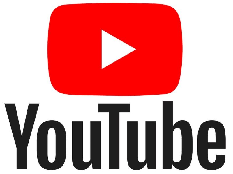 YouTube-Logo in groß