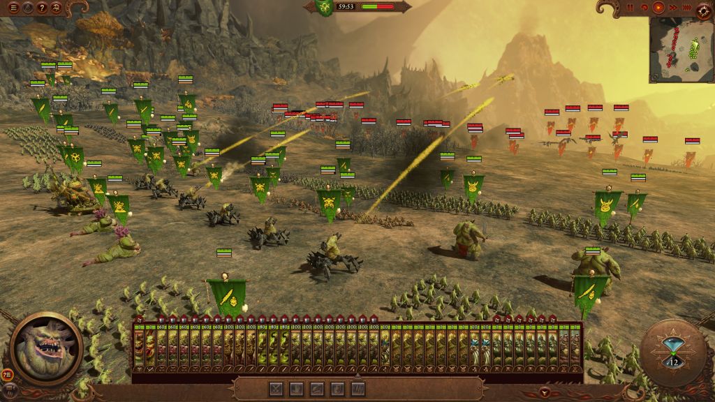 Screenshot von Schlacht in kargem Land