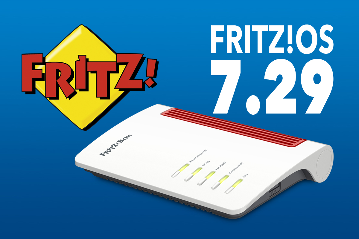 Die Fritz!OS Version 7.29