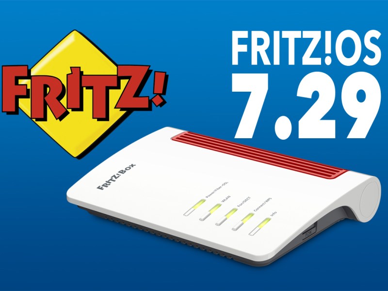Die Fritz!OS Version 7.29