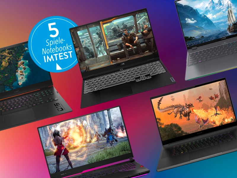 Gaming-Notebooks im Test: 5 Modelle von Razer, Asus und Co.