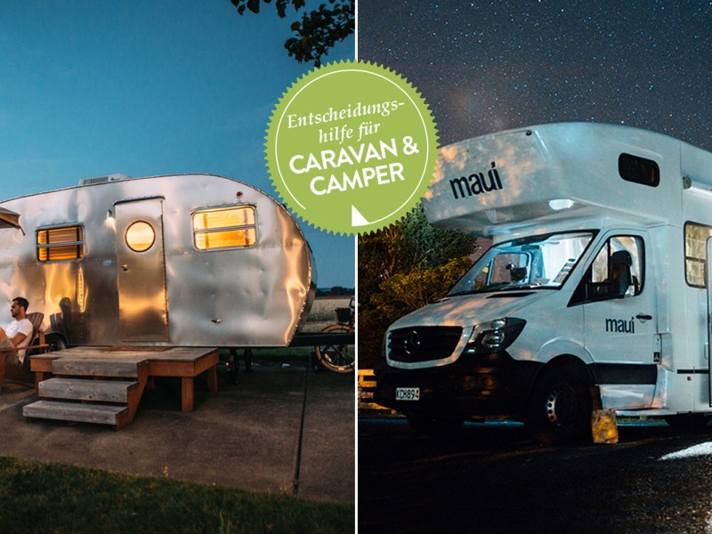 Wohnwagen oder Wohnmobil? Die Vor- und Nachteile beider Konzepte