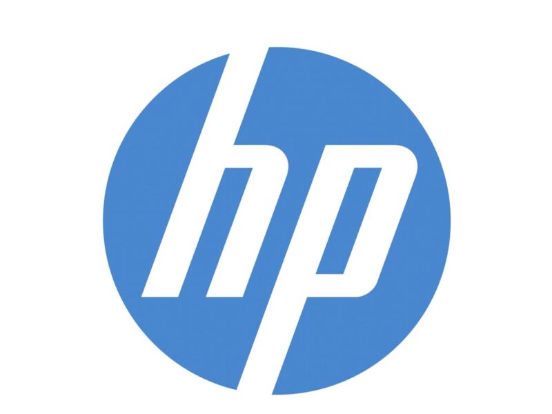 Das Logo von HP