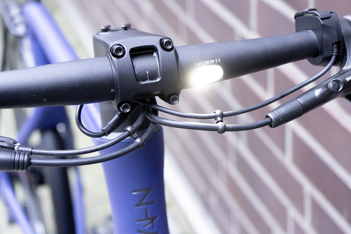 Lenker mit Licht vom E-Bike Urwahn