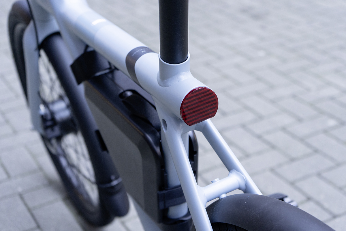 VanMoof urban-E-Bike von hinten