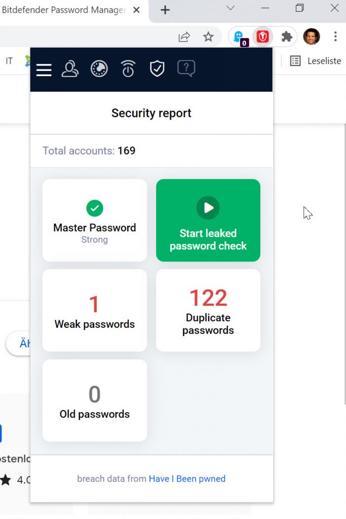 Sicherheits-Check des Password Managers