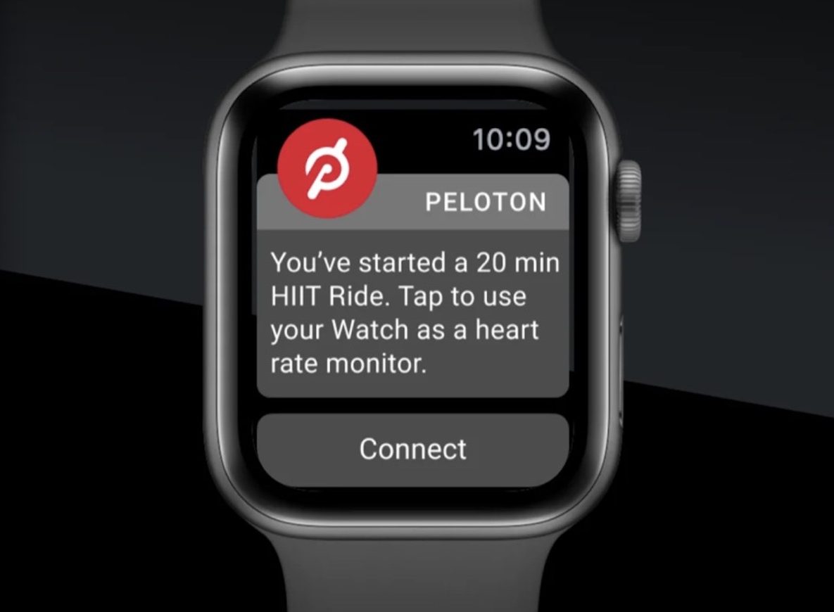 Apple watch and peloton bike best sale