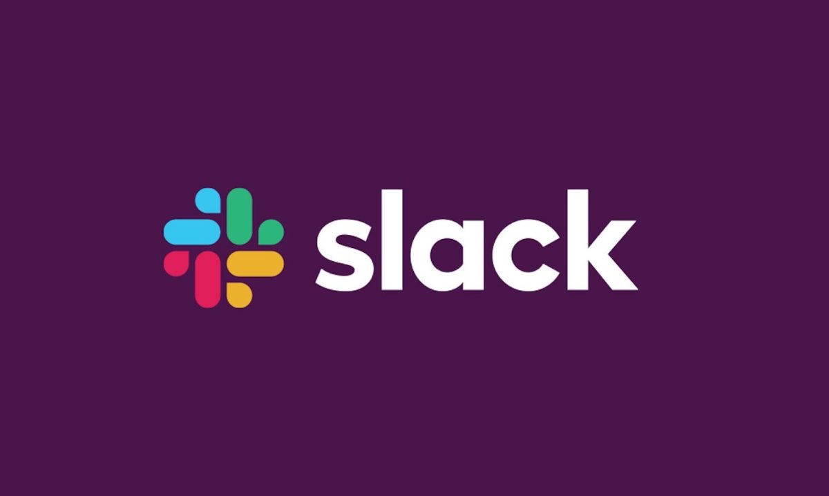 Das Logo von Slack