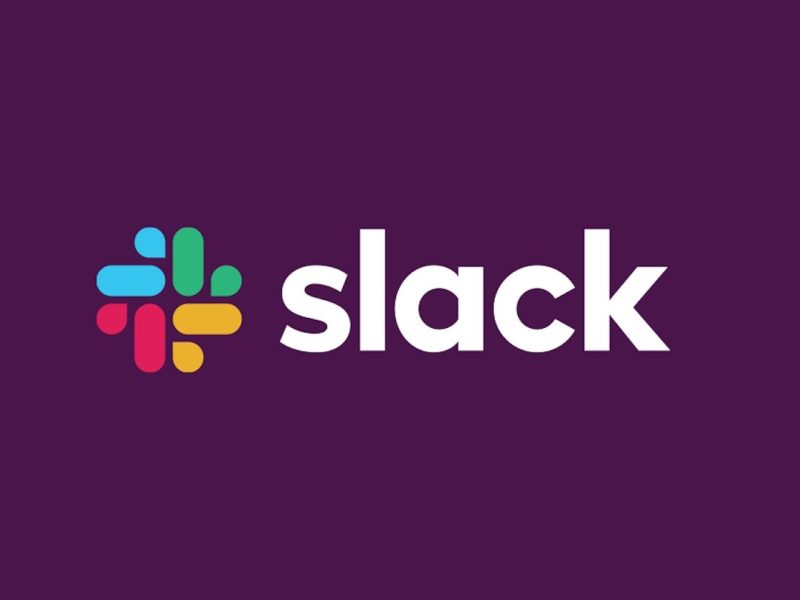 Das Logo von Slack