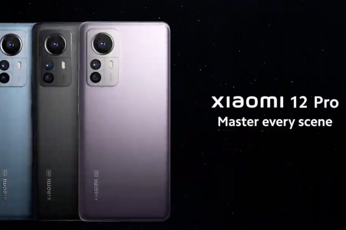 Ein Xiaomi 12 Pro Smartphone