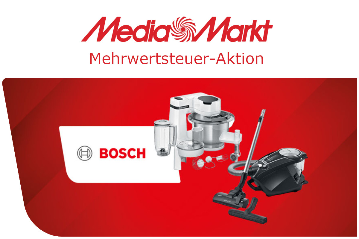Bosch-Aktion: Mehrwertsteuer geschenkt