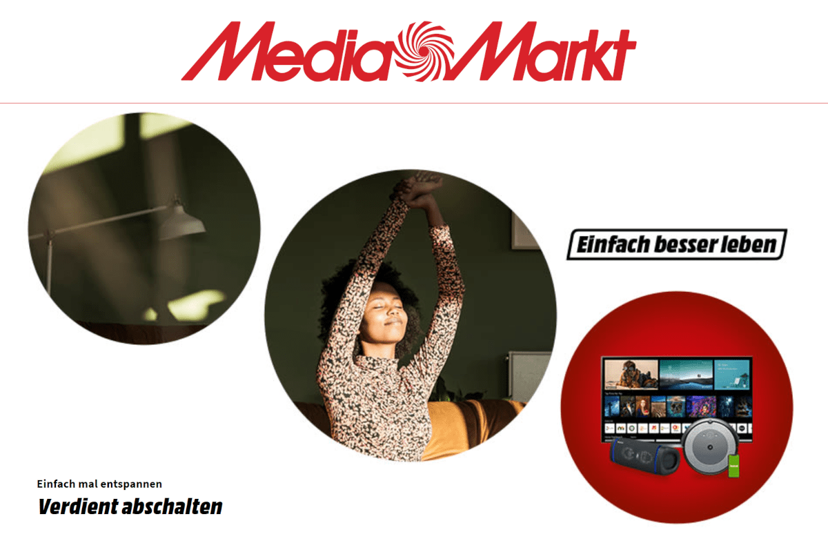 Media-Markt-Angebot: Themenwoche verdient abschalten