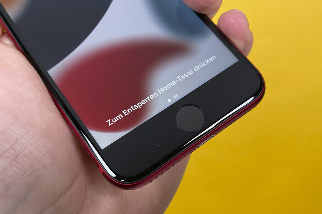 iPhone SE Fingerabdrucksensor