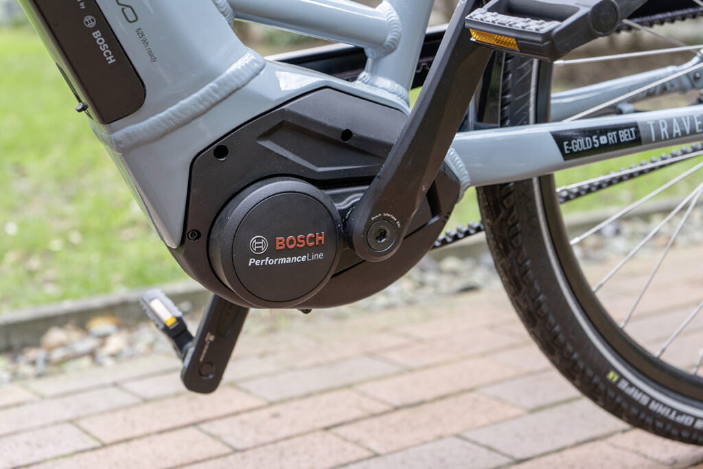 Detail von E-Bike Motor