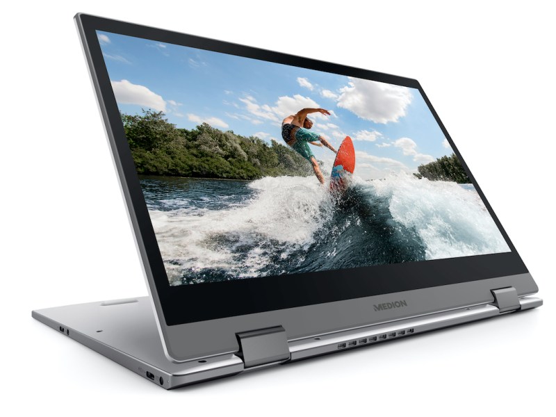 Ein Flip-Notebook von Medion