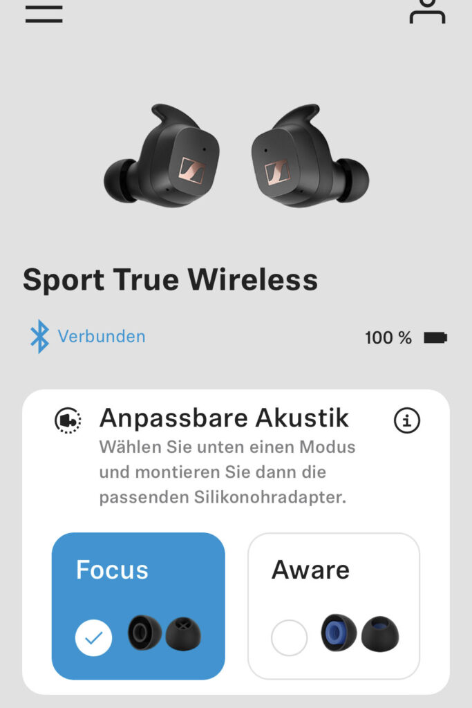 Sennheiser Smart Control App 