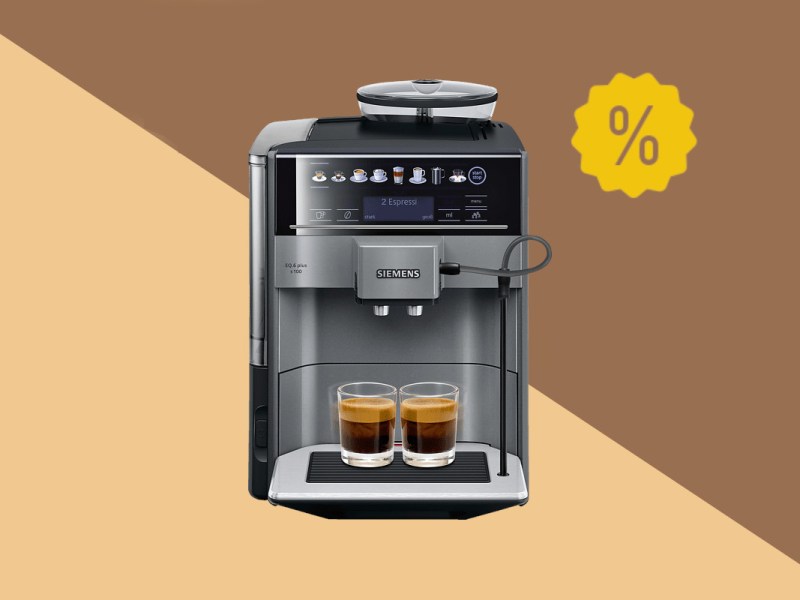 Koffeinkick: Kaffeevollautomat von Siemens unter 570 Euro