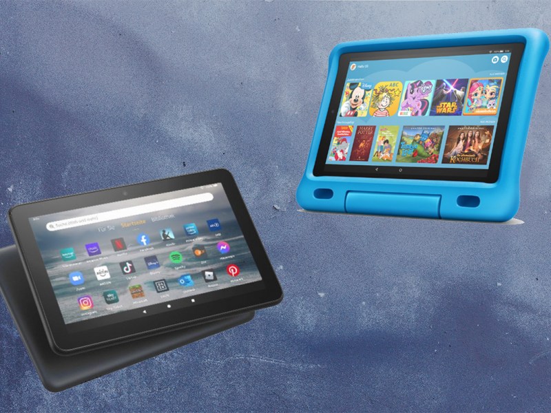Amazon Fire 7 und Fire 7 Kids (2022): Tablets für Groß und Klein