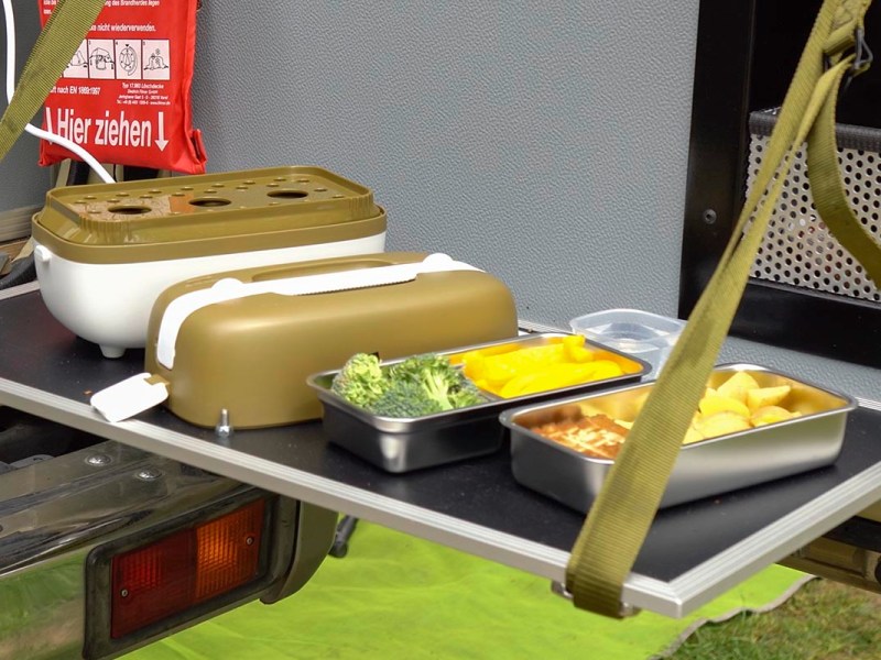 Dampfgarer-Test: Miji Home Cookingbox One für unterwegs
