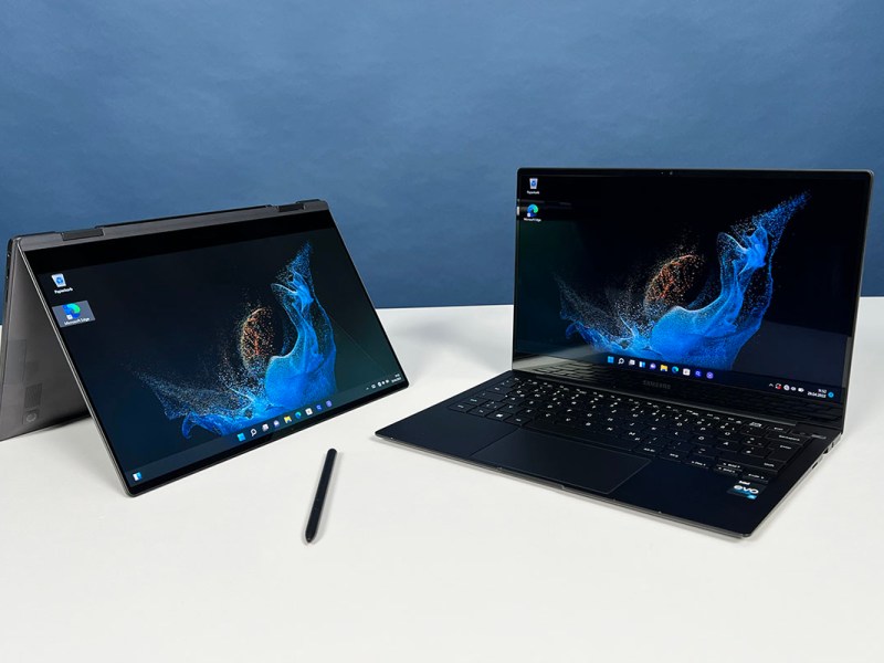 Samsung Galaxy Book2 Pro nebst Galaxy Book2 Pro 360