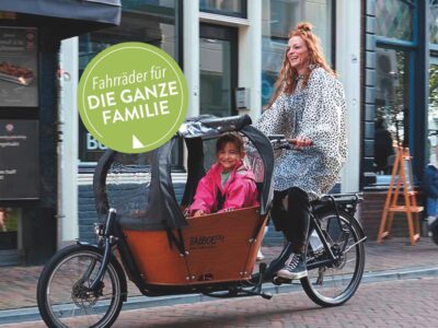 Lastenräder: Fahrräder für die ganze Familie