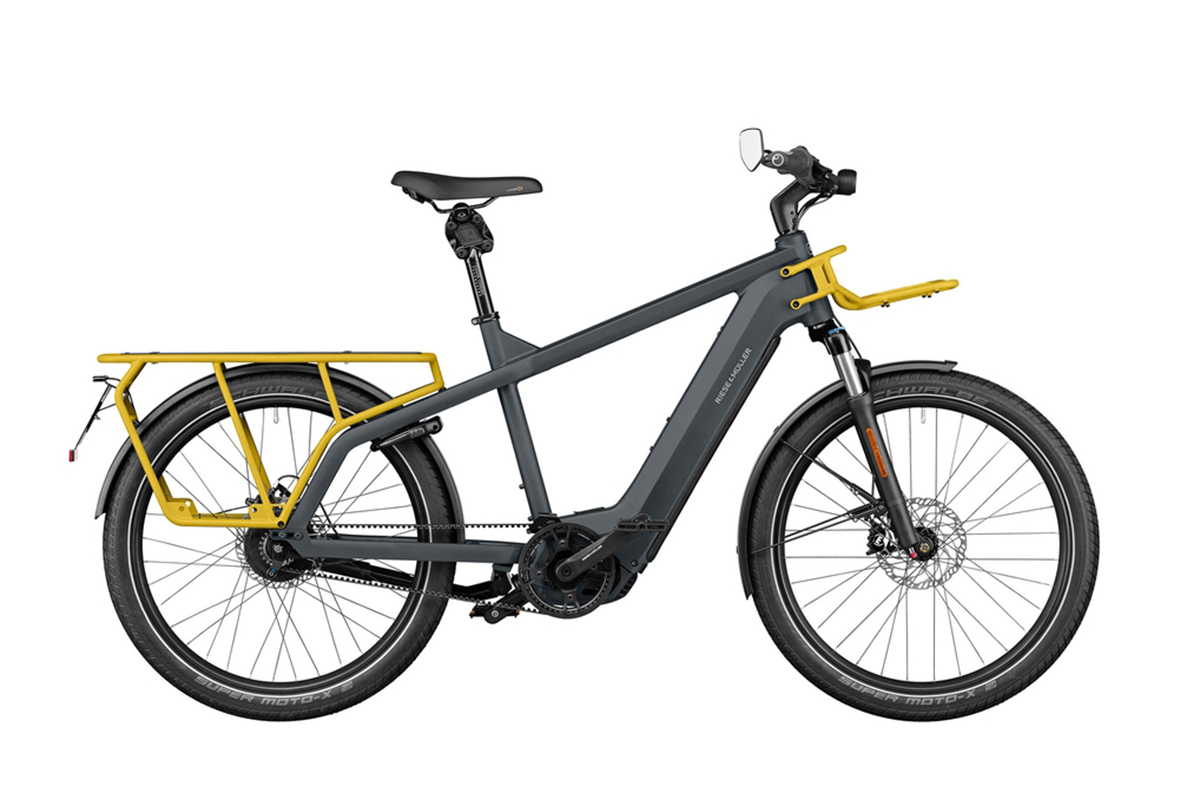 E-Bike mit hohem Gesamtgewicht