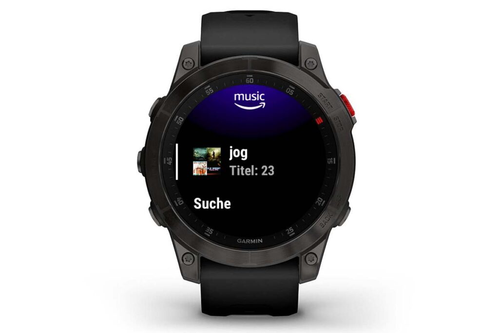 Musik auf Smartwatch