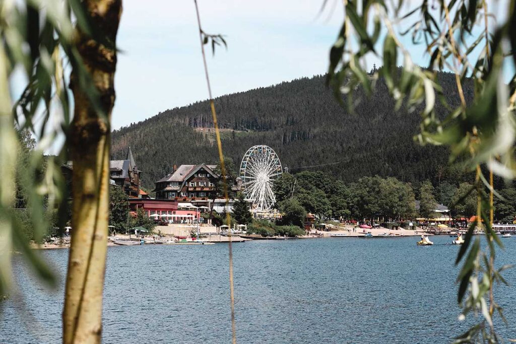 Blick auf den Titisee im Schwarzwald