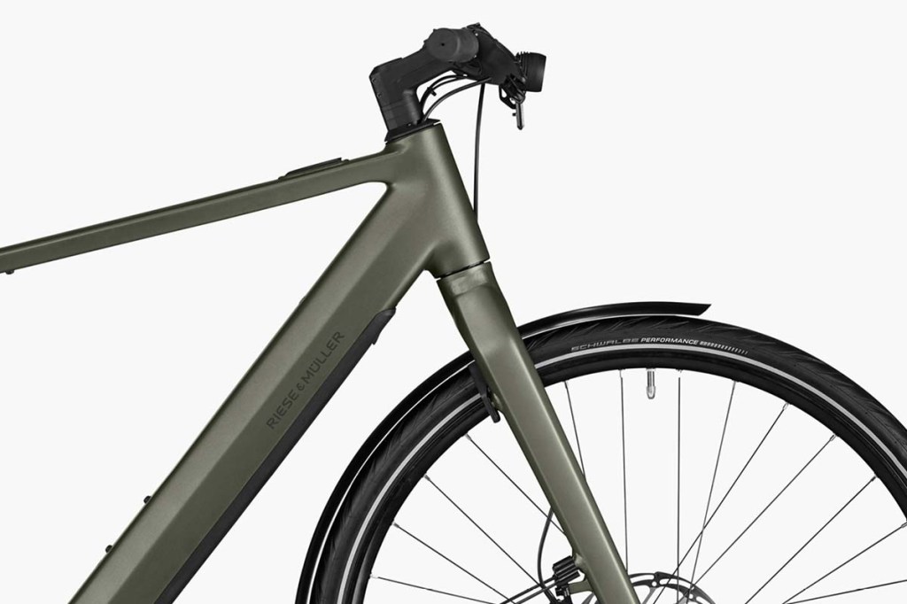 Riese und Müller E-Bike UBN Five, Detail vom Rahmen