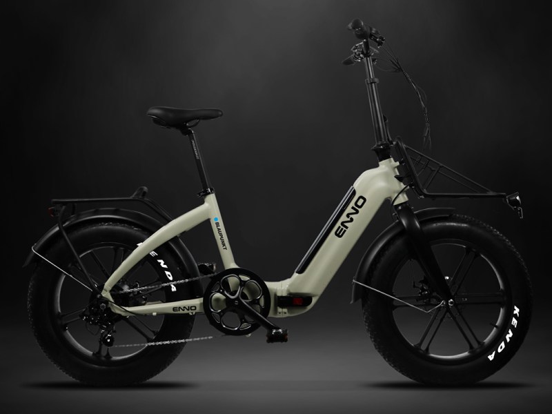 Neues E-Bike “Enno” von Blaupunkt: Faltrad mit dicken Reifen