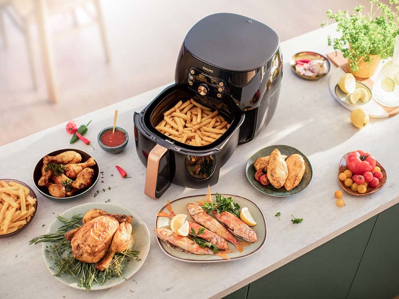 Philips Heißluftfritteuse Airfryer XXL im Test: Frittieren ohne Fett