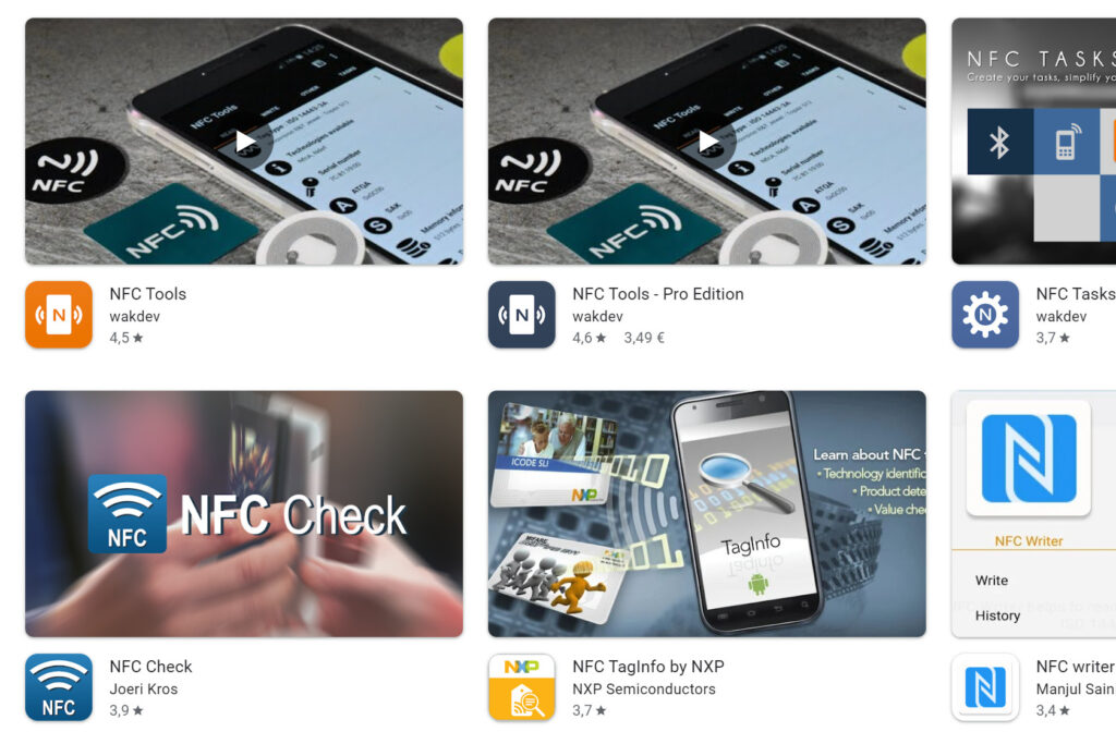Android NFC-Apps