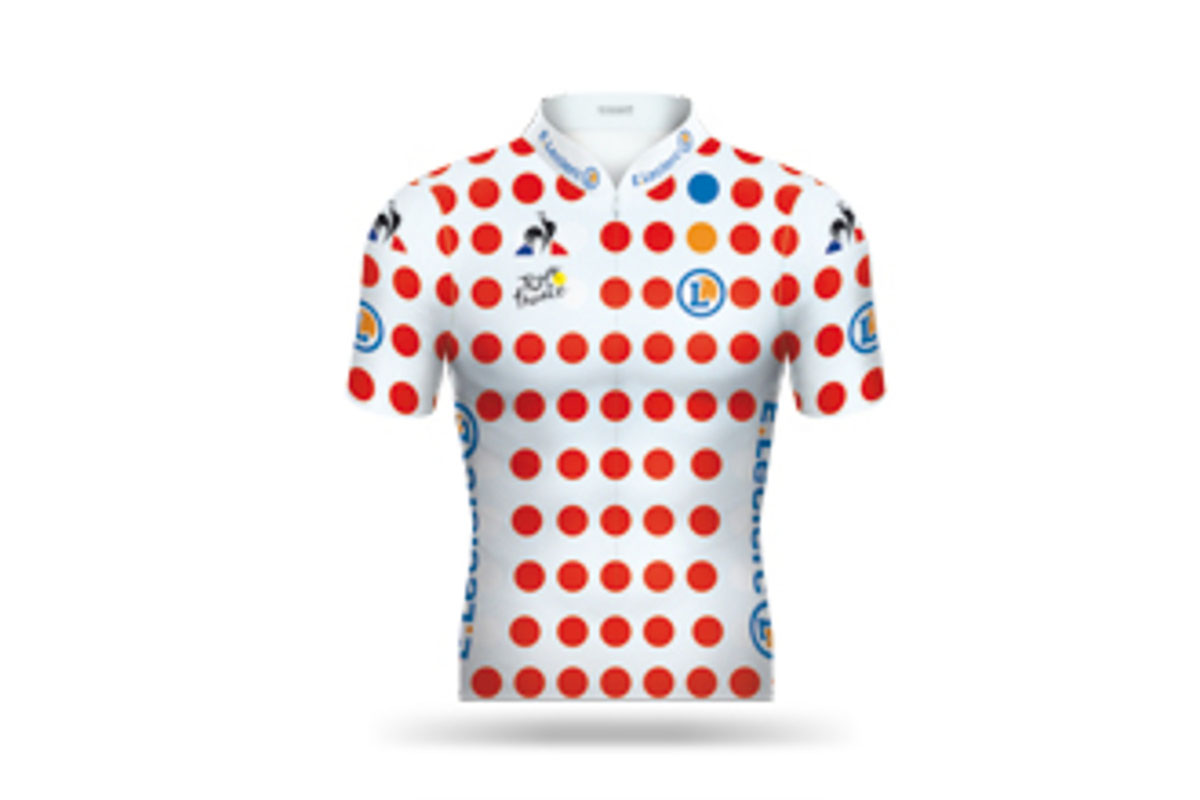 Tour de France – das rot-weiß gepunktete Trikot für den bester Bergfahrer