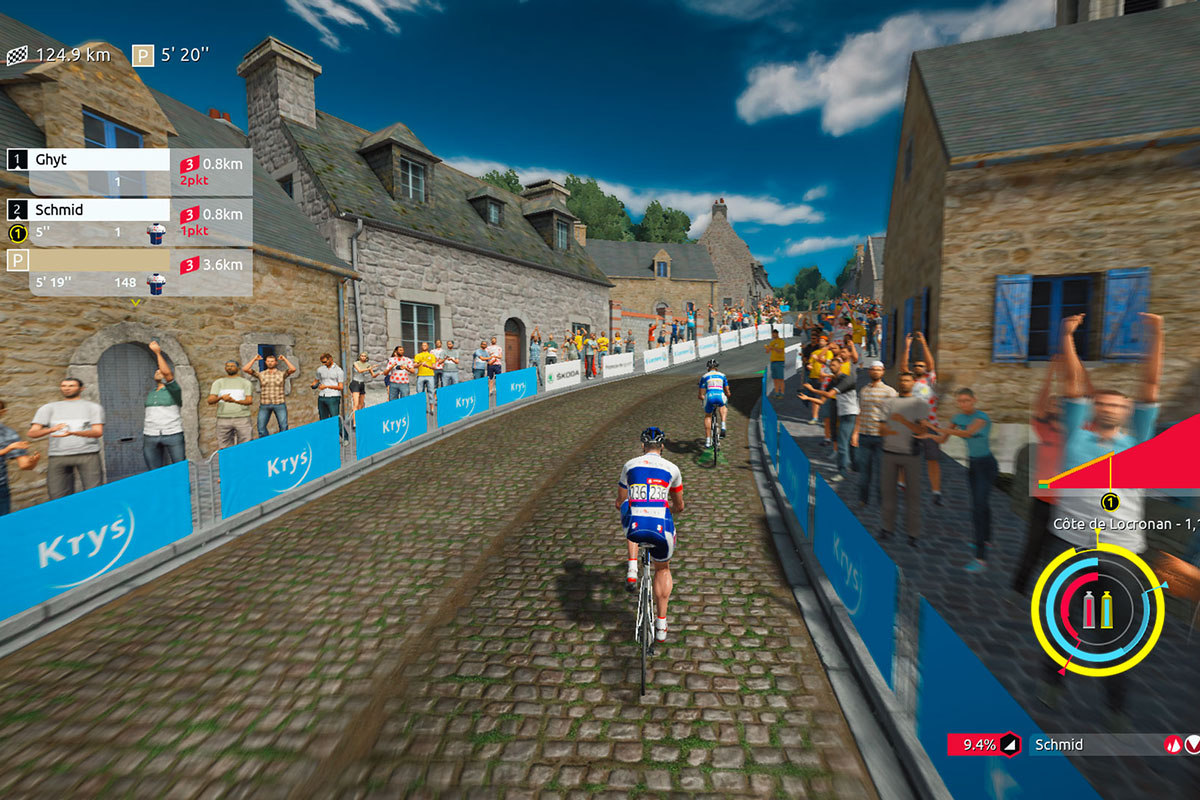 Screenshot Playstation 5-Spiel Tour de France 2022