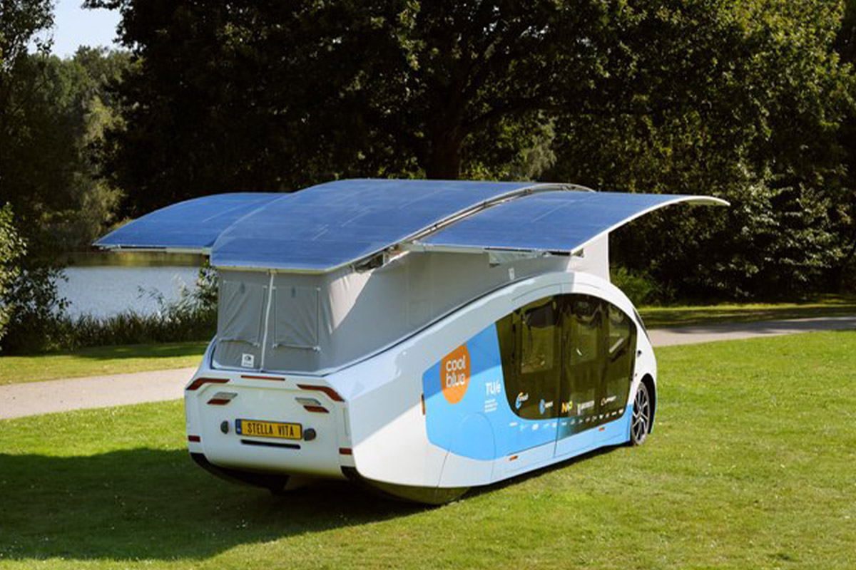 Solar-Wohnwagen