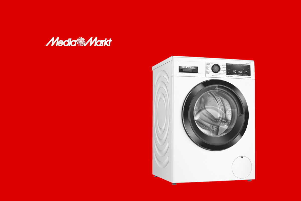 Bosch-Waschmaschine im Kombi-Deal