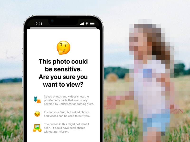 Nacktfotosperre auf iPhones: Apple liefert Jugendschutz-Funktion