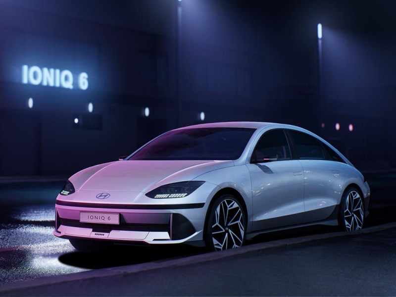Der neue Hyundai Ioniq 6 sieht sehr futuristisch aus
