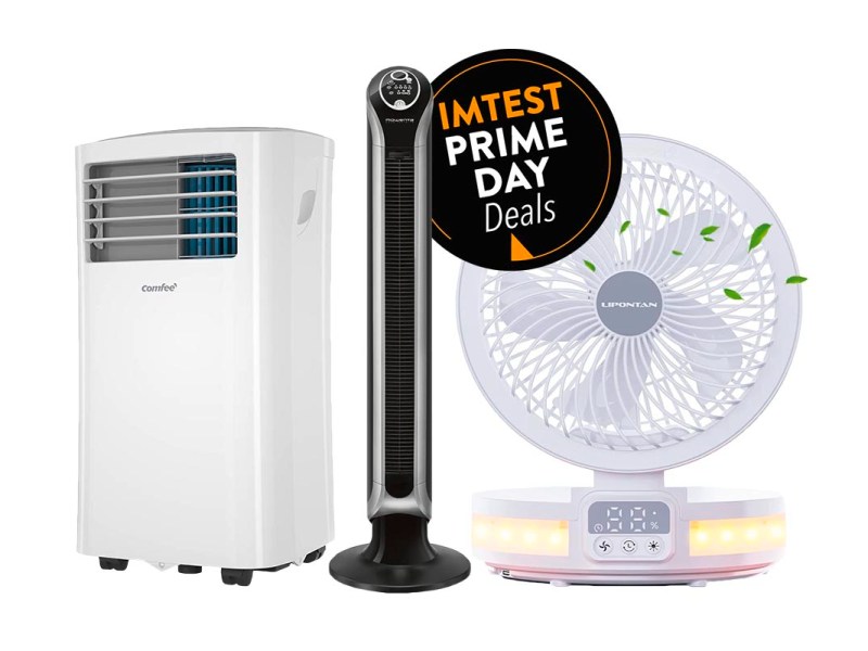 Prime Day Deals zu Klimageräten wie Luftreiniger und Ventilatoren.
