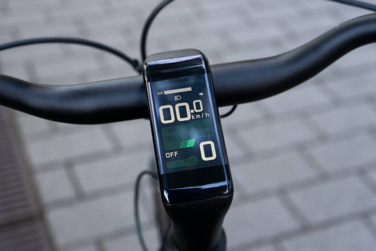 E-Bike Tenway CGO 800S: Display