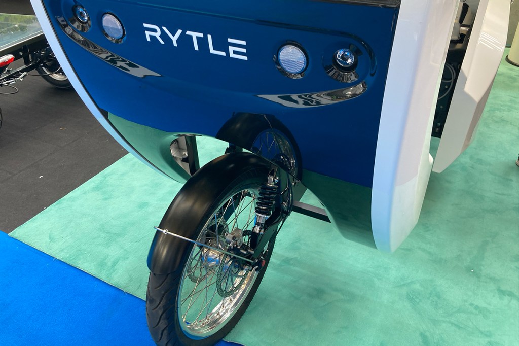 Der Movr3 von Rytle: Lasten-E-Bike für gewerbliche Zwecke, Vorderrad