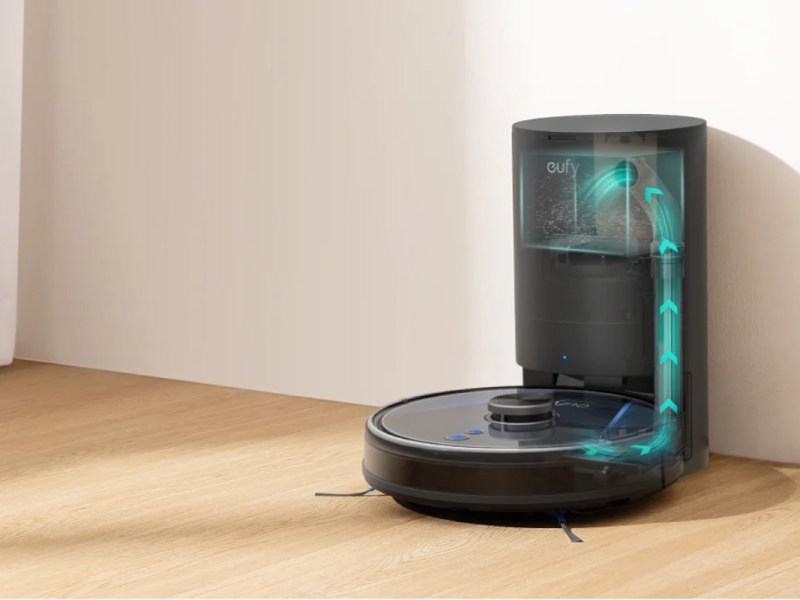 Saug-Wisch-Roboter von Eufy mit Station