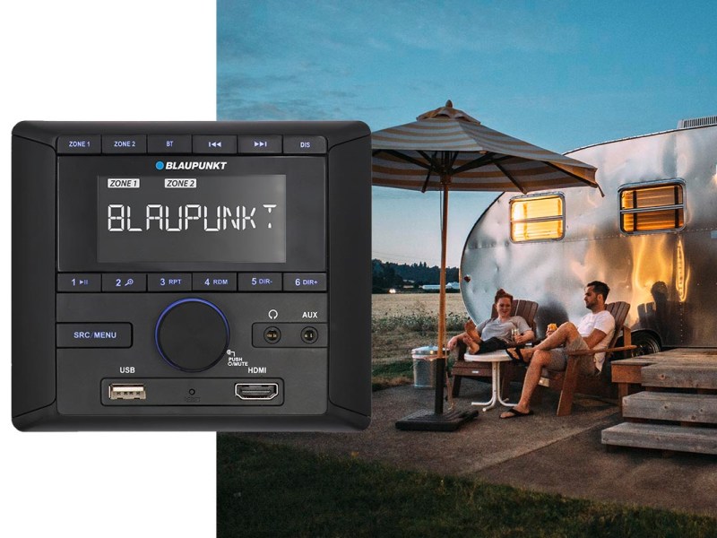 Blaupunkt Audio-Zentrale: im mobilen Zuhause alles im Griff
