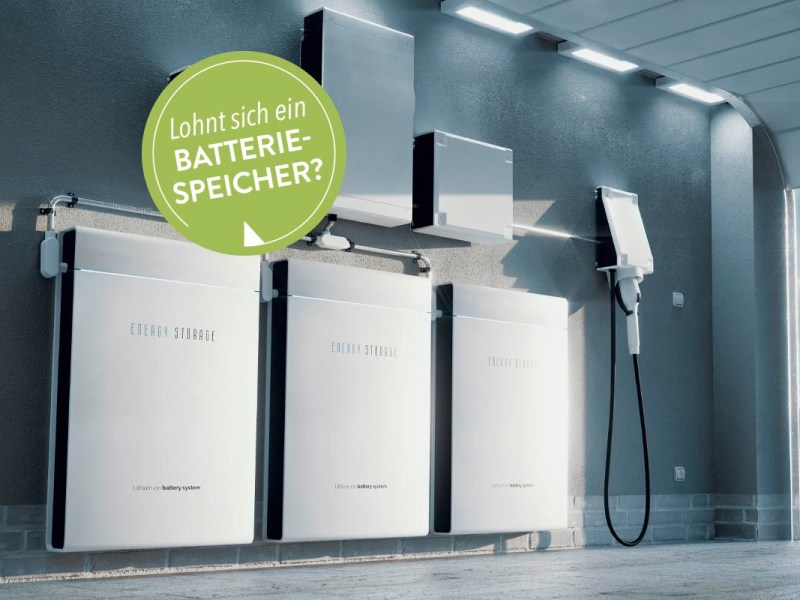 Batteriespeicher für Photovoltaikanlagen