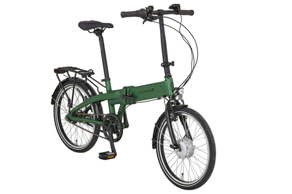 Klapp-E-Bike von Prophete in grün